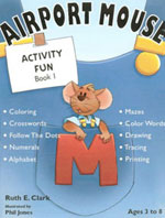 Airport Mouse Activity Fun Book 1